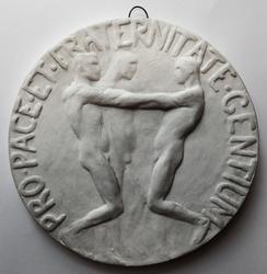 Medaljen til Nobels fredspris [Gipsmodell]