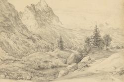 Fra Grindelwald [Tegning]