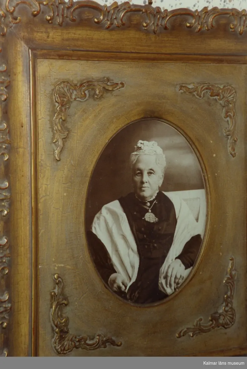 Porträtt av Eva Charlotta Ramsay Posse.