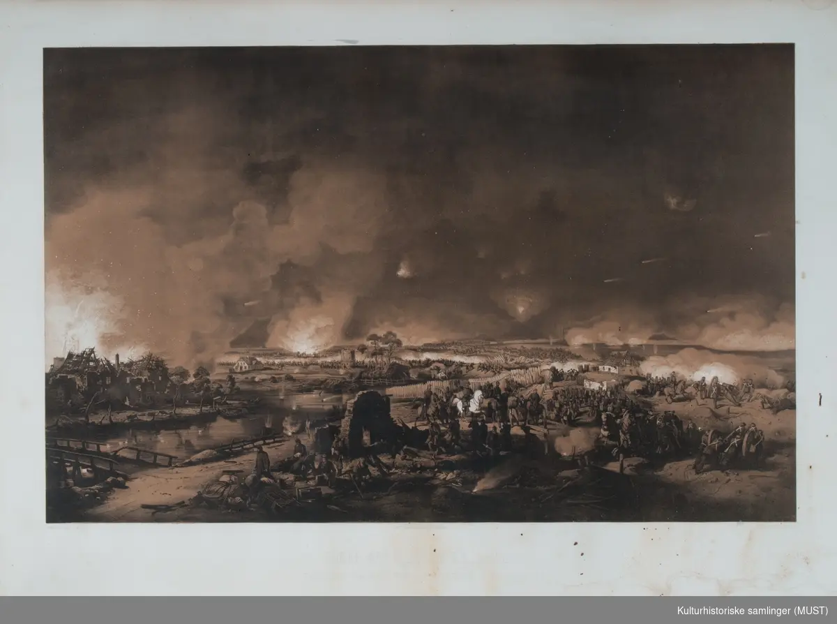 Defence de Fredrikstad 4 november 1850