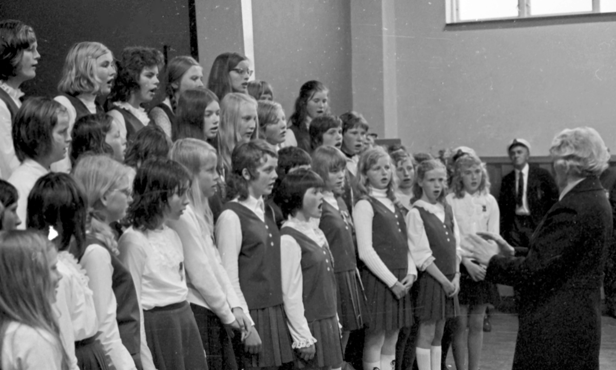 Musikkstevne i Nedstrand - 4/6-1972.