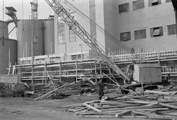 Utvidelsesarbeid, fullgjødselfabrikk.