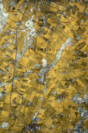 Ekonomiska kartan över Bolum från 1960.
