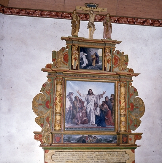 Altartavla i Bällefors kyrka.
