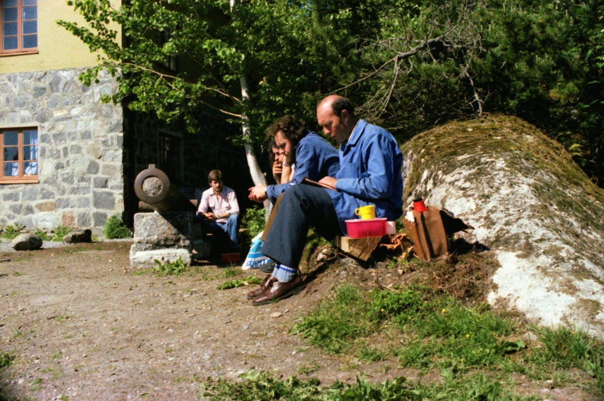 Diverse motiv fra museumsområdet ved Sunnmøre Museum, 1980.