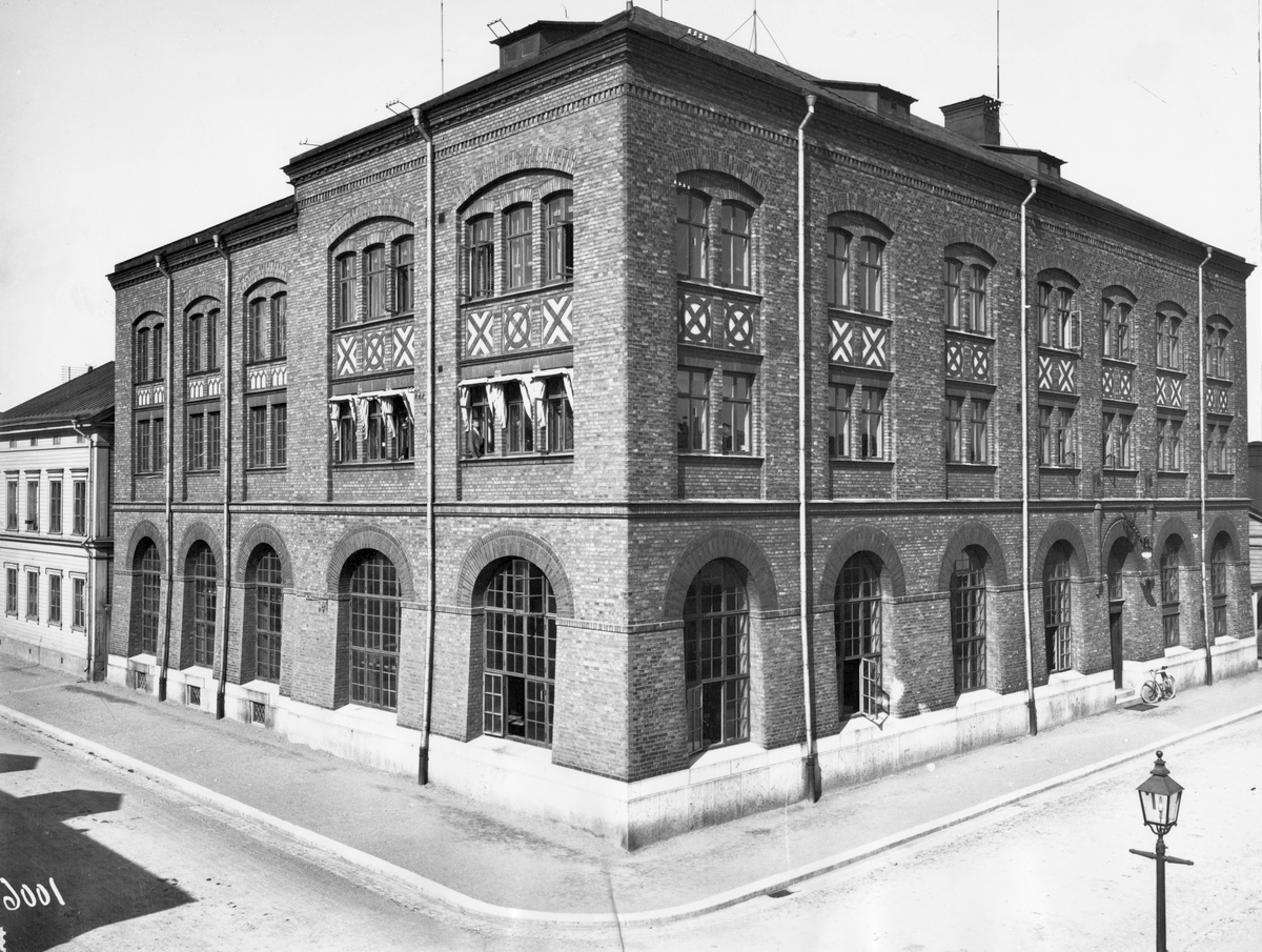 Elverkets understation vid Ruddammsgatan uppförd 1903. Arkitekt E. A Hedin