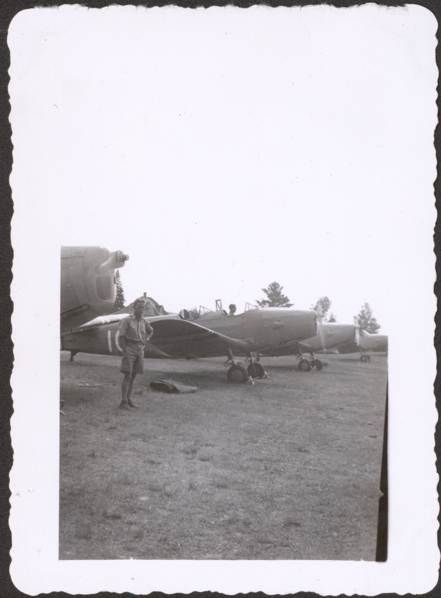 Fairchild PT-19 treningsfly i "Little Norway".