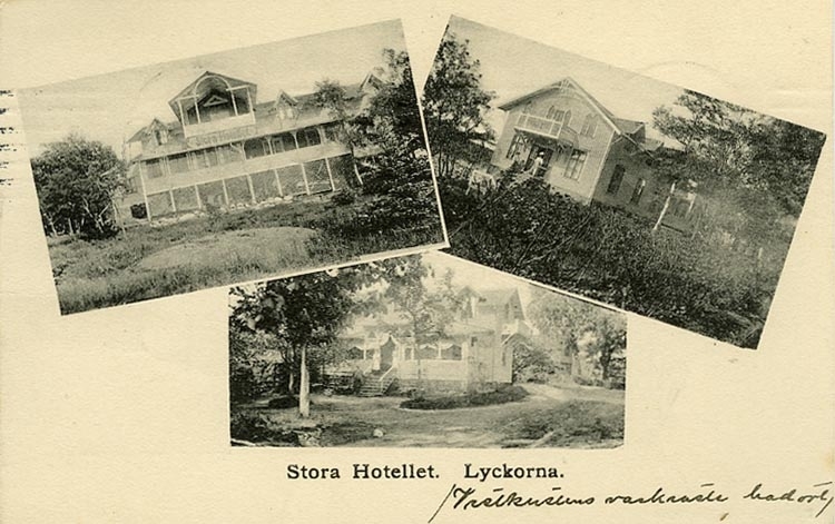 Enligt Bengt Lundins noteringar: 
"Stora Hotellet. 3-Bild".