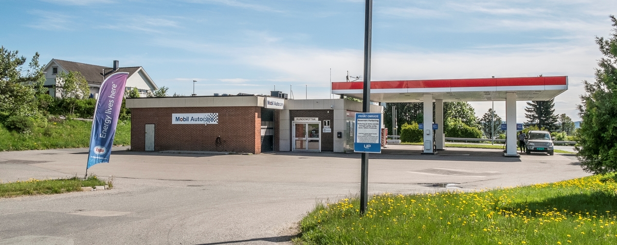 Esso bensinstasjon Nedre Rælingsvei Fjerdingby Rælingen