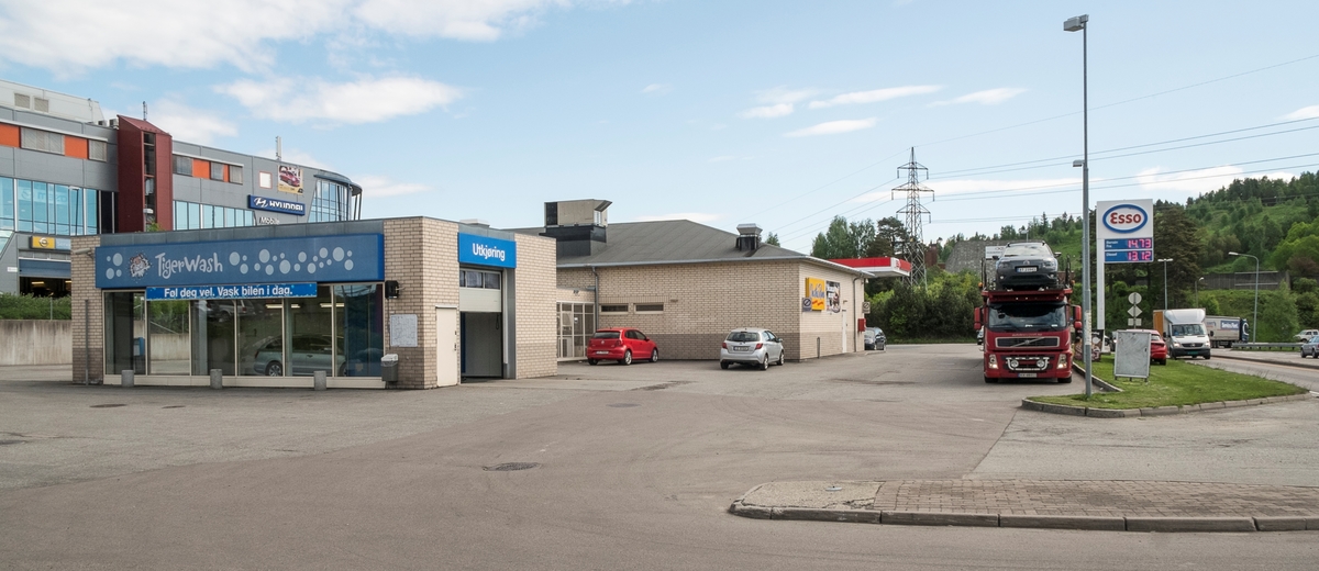 Esso bensinstasjon Trondheimsveien Kjeller Skedsmo