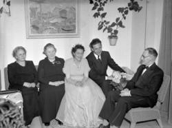 Foto fra et sølvbryllup. Bildet er registrert på navnet Nils