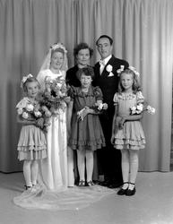 Gerd og Ivar Gjøvik, Målfrid Gjøvik, Marie Levik og Gerd Gjø