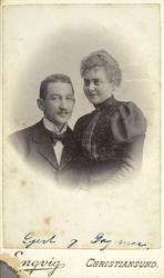 Trolig et portrett av bror og søster, Gjert Ohlsen Borch f. 