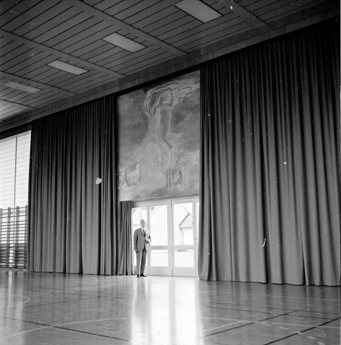 Folkhögskolan Bollnäs,
Gymnastiksalen,
3 Oktober 1963