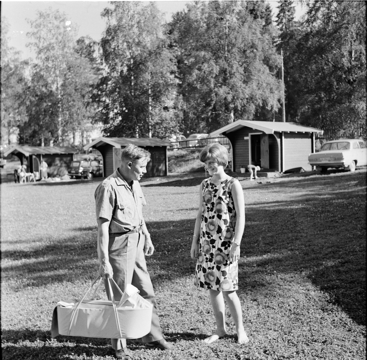 Campingplatser,
Bollnäs, Arbrå, Stenö,
19 Juli 1966