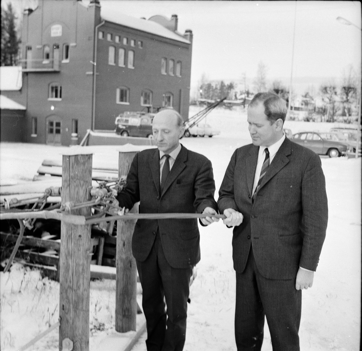 Arbrå,
Kraftverkets visning,
9 December 1967