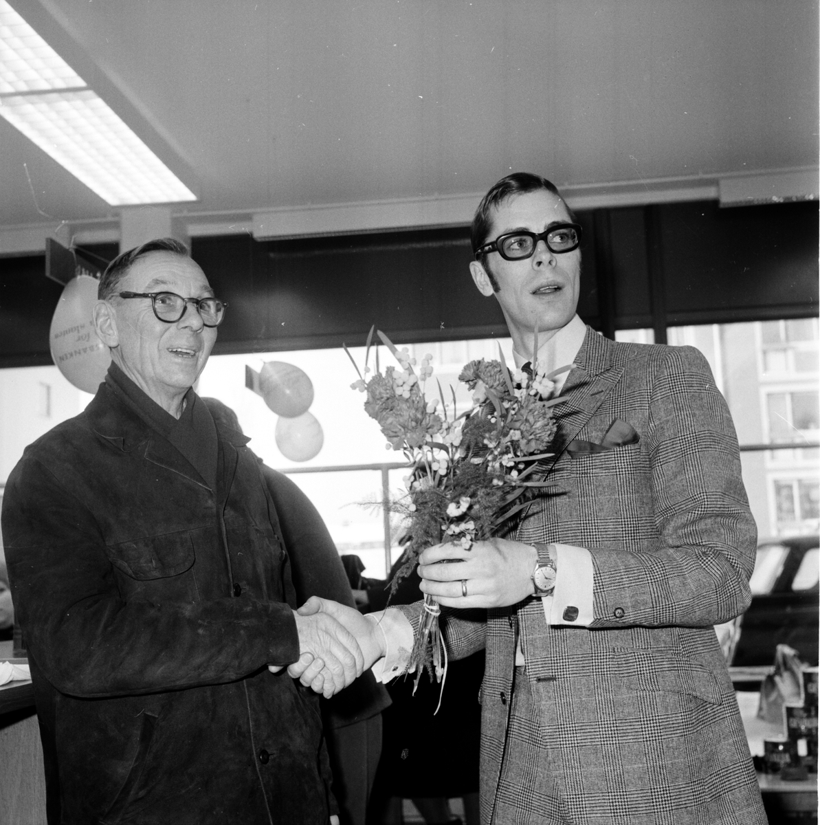 Arbrå,
Handelsbanken flyttar in,
Febr 1970