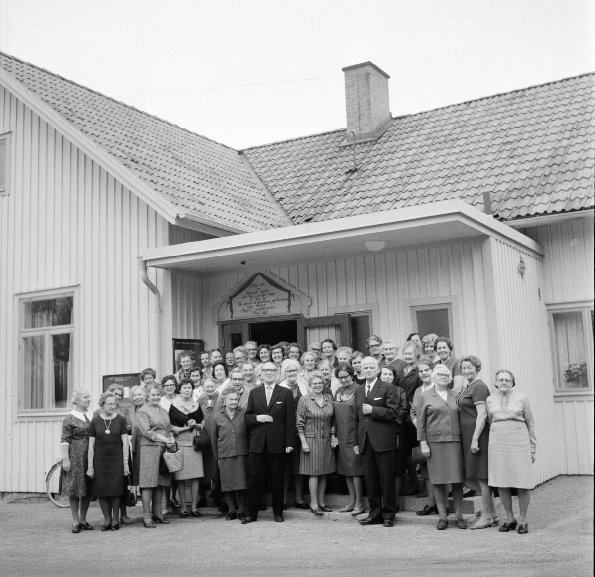 Arbrå,
Sykretsdag i sockenstugan,
8 Maj 1969