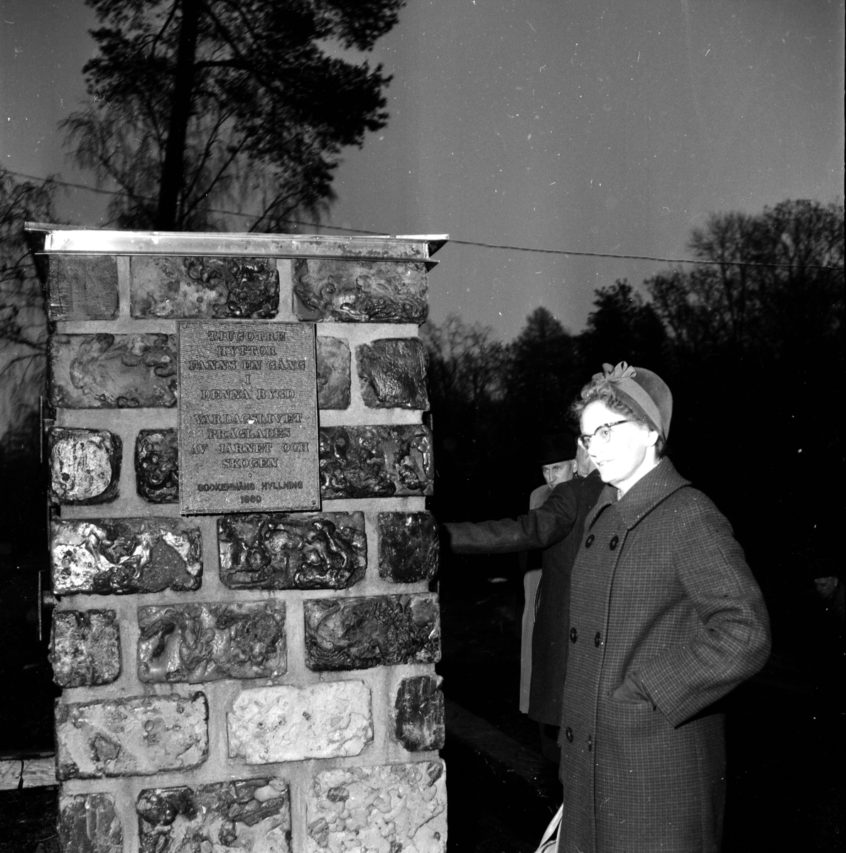 Kratten.Invigning av bioteknologiska.
18/11-1960
