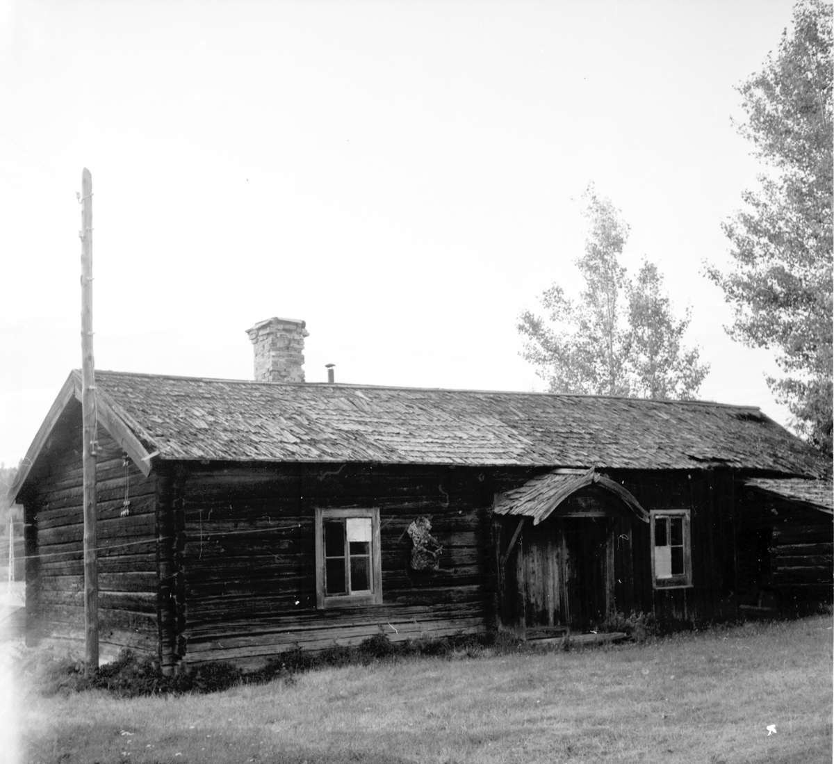 Belse Hanebo,
Gust. Nordanås torp rustas,
20 Juli 1959