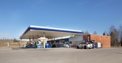 Statoil bensinstasjon Industrivegen Dal Eidsvoll. Ved E6 nor
