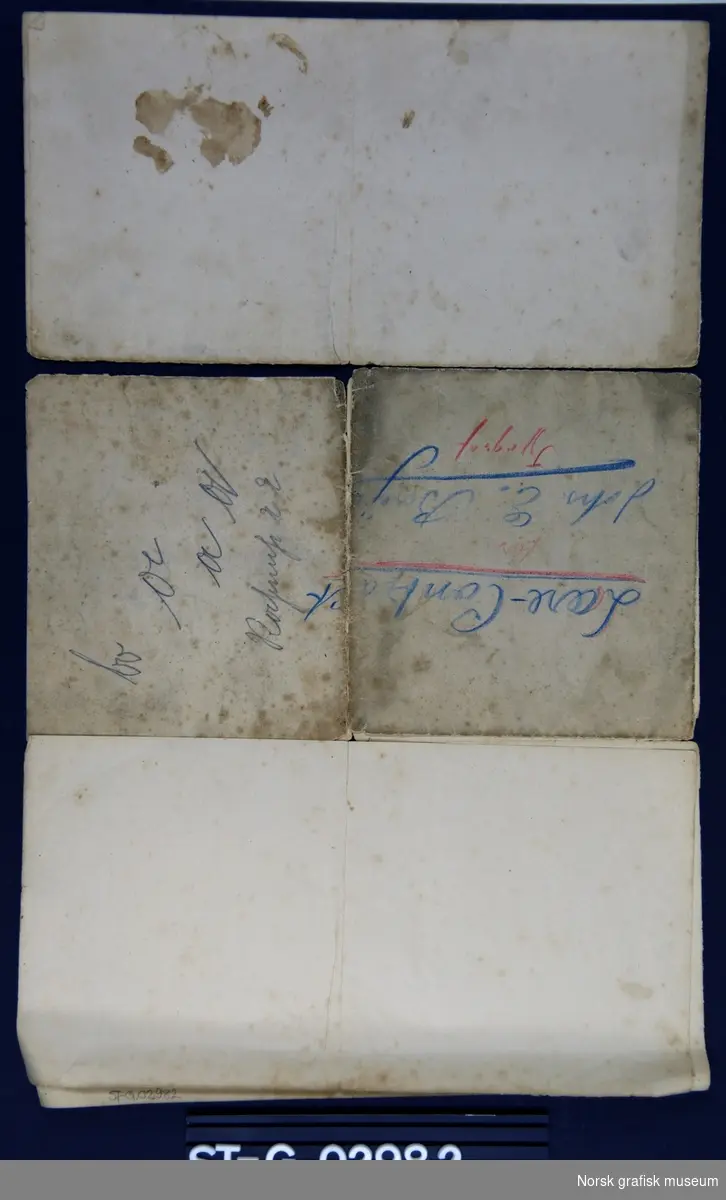 Håndskrevet lærekontrakt mellom P. T. Dreyer og Johannes Boye, for sin sønn M. Boye (Boÿe), signert Stavanger 31/12 1888.