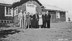 fra v. : Birger f. 1903, Oline f. 1900, Pernille f. 1872, Hå