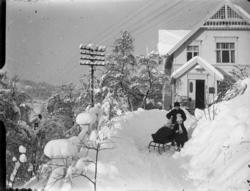 (Eske merket "Namsos").Villaen «Alfheim» ble bygd av Anzjøn 