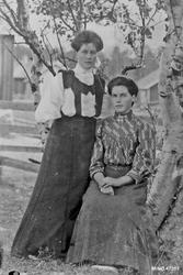 Portrett av to kvinner