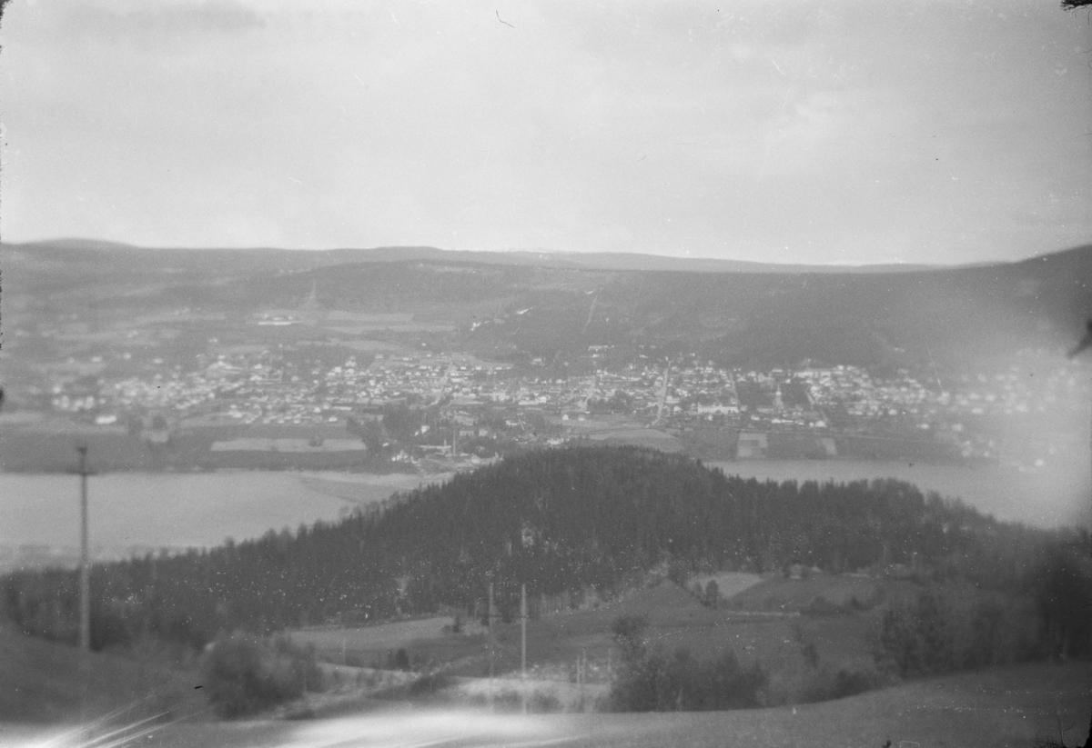 Lillehammer by sett fra Vingnes.