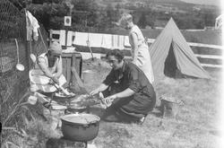 Speiderleir på Sagavold