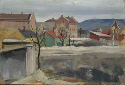 Parti fra Sagene [Forstadsmotiv]