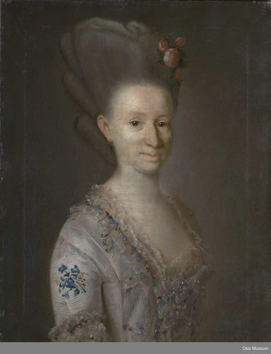 portrett kvinne rokokko
