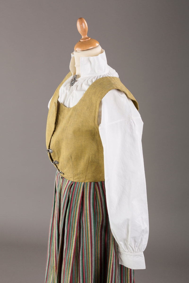 Striper i renningen i skjørtet