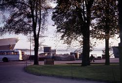 Utsikt fra Akkershusstranda mot Kavringen.