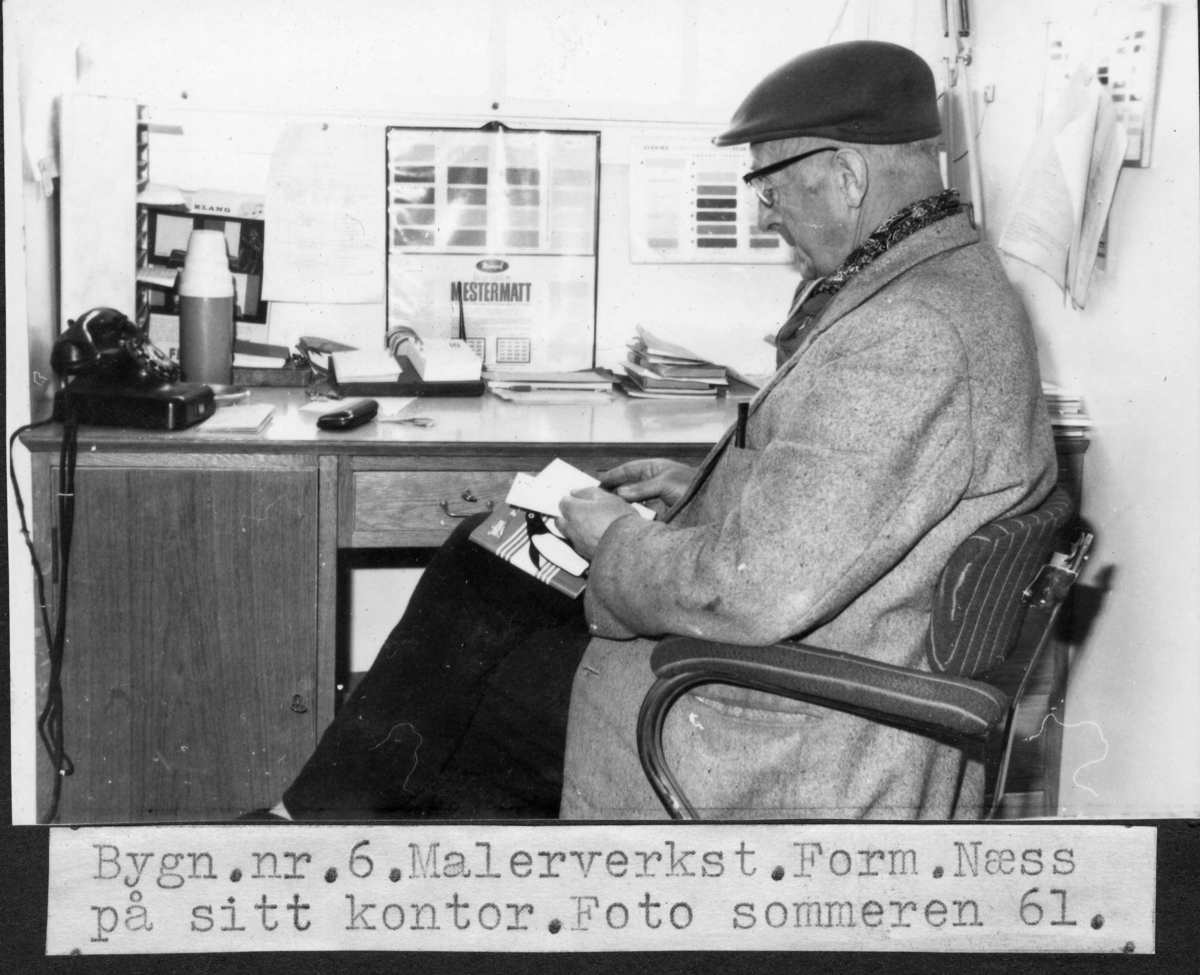 Bygg nr. 6 ved LMV - malerverkstedet.