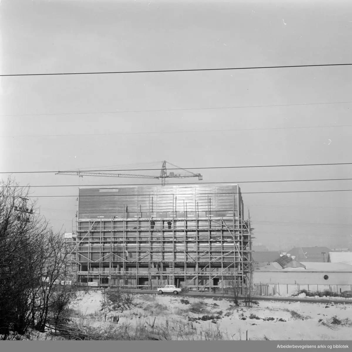 Sogn: Nye Yrkesskolen. Desember 1963