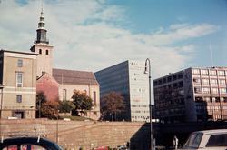 Utsikt fra Arne Garborgs plass.