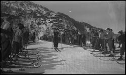 Skitur med "Sanct Svithun". St. Svithun skole. Saudasjøen. 1