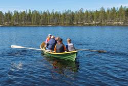 Bilder fra Blokkodden Villmarksmuseum ved Drevsjøen i Engerd