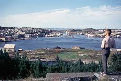 Foto med utsikt over Kristiansund, her fotografert fra Innla