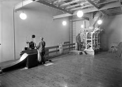 Interiør fra sekkepakkeriet ved I. C. Piene & Søn i Buvika