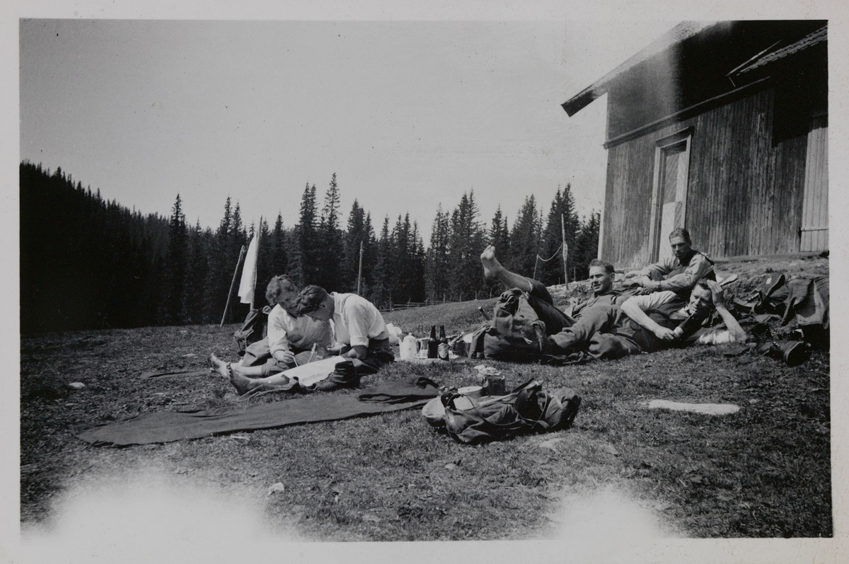 Bildet er en kopi hentet fra album B i Utrykningspolitiets fotosamling
