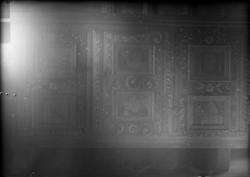 Rikard Berges fotoarkiv. Interiør, Leksvoll. Bildet er tatt 