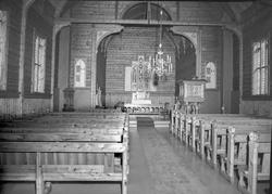 Utne kyrkje, kirke, interiør, blyglassvinauge, blyglassvindu