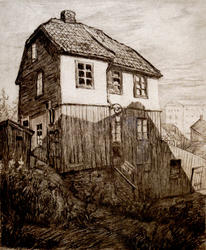 Fra Hammersborg [radering]