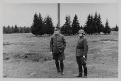 Sjefen for Utrykningspolitiet og nestkommanderende på Trandu