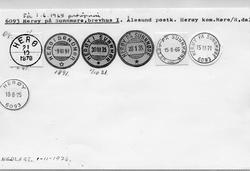 Stempelkatalog 6093 Herøy på Sunnmøre (Herø, Herø i Søndmør,