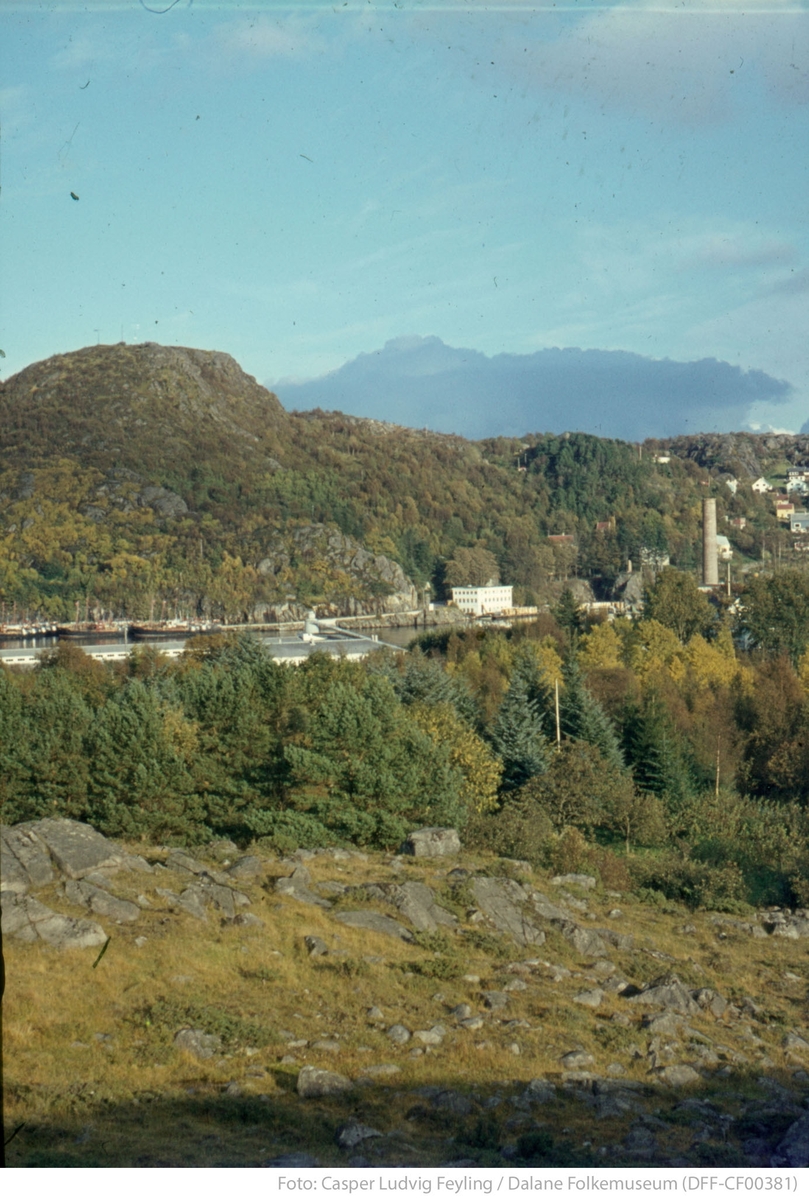 Varberg og Bruviga sett fra 
Eigerøy