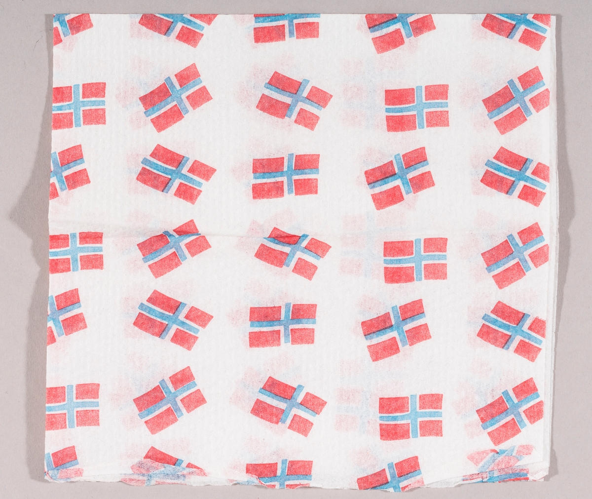Mange norske flagg